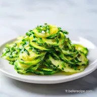 Recette de Nuages de Courgettes L&eacute;gers : Pr&ecirc;ts en 30 Minutes