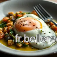Oeuf au Plat L&eacute;ger: Secret Minceur (et Gourmand!) | Calorie Oeuf au Plat
