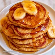 Pancake Avoine Banane en 17 Minutes
