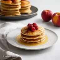 Pancakes P&ecirc;ches Poch&eacute;es Un Brunch &agrave; la Jean Imbert