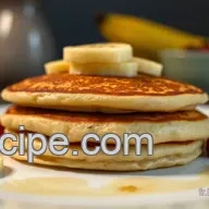 Pancakes Sans Gluten &agrave; la Banane : Recette Moelleuse et Facile