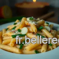 P&acirc;tes &agrave; la sauce cr&eacute;meuse au fromage et aux &eacute;pinards : une id&eacute;e pates recette r&eacute;confortante