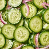 Pickles De Courgettes au Vinaigre De Cidre