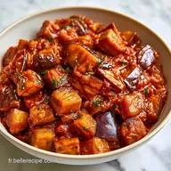 Po&ecirc;l&eacute;e D'Aubergines Proven&ccedil;ale pour 4