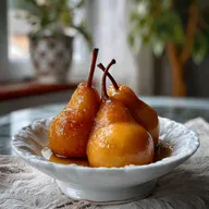 Poires Au Sirop: La Recette Facile Aux &Eacute;pices