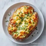 Pomme De Terre Garnie Fromage au Comt&eacute;