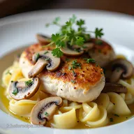 Recette Blanc de Poulet Facile Le Poulet Cr&egrave;me Champignons