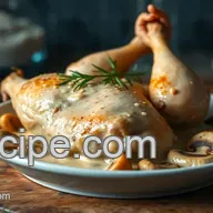 Recette de Poulet &agrave; la Cr&egrave;me Fa&ccedil;on Grand-M&egrave;re : Un Plat R&eacute;confortant et Savoureux