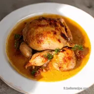 Recette de Poulet &agrave; la Toscane Cr&eacute;meux Voyage en Italie