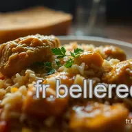 Recette rapide de poulet au riz au curry : Un plat r&eacute;confortant et savoureux