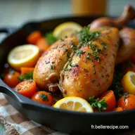 Poulet R&ocirc;ti en Cocotte La Recette du Chef pour une Chair Tendre