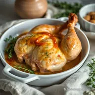 Recette Famille: Poulet en Cocotte, le Plat R&eacute;confortant