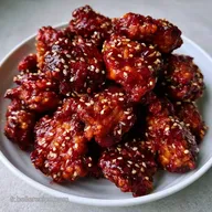 Poulet Frit Sauce Gochujang Croustillant