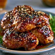 Poulet Laqu&eacute; Soja pour 4 Personnes