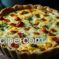 Quiche Lorraine Savoureuse : Un Repas Facile et R&eacute;confortant