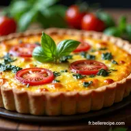 Quiche Sans Pte aux Tomates Mon Secret Soleil d&Eacute;t&eacute;