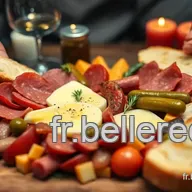 Raclette Festive: La Charcuterie &agrave; Partager avec Amis!