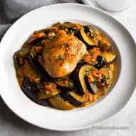 Ragout Confort de Poulet aux Aubergines Ma Recette Proven&ccedil;ale