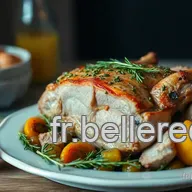 &Eacute;paule d'Agneau R&ocirc;tie aux Herbes de Provence : Recette Familiale Inratable