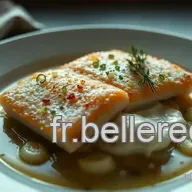Recette de Haddock &agrave; l'estragon et cr&egrave;me citronn&eacute;e - D&eacute;licieuse et Facile