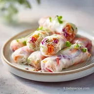 Rouleau de Printemps Maison : Recette pour 4 personnes