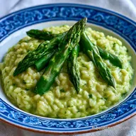 Risotto Aux Asperges Fra&icirc;ches en 40 Min