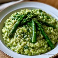 Risotto aux Asperges Vertes (40 min)