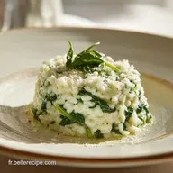 Risotto Ch&egrave;vre &Eacute;pinards Maison