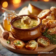 Roucoulons au four : Recette Fondue Express aux herbes et miel