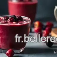 Smoothie aux Fruits Rouges "Rouge Baiser": Un Baiser Fruit&eacute;!