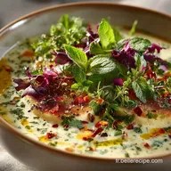 Salade Cr&eacute;meuse aux Herbes Vinaigrette Gourmande Facile et Inratable
