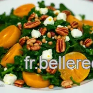 Salade de Chou Kale aux Agrumes et Noix Grill&eacute;es : Recettes saines et d&eacute;licieuses