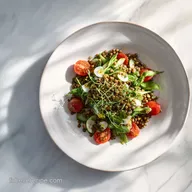 Salade de Lentilles Vertes pour 4 Portions