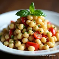 Salade de Pois Chiches la Mon Secret Grec Frais Facile