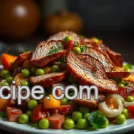 Salade Printani&egrave;re aux Travers de Porc Tex-Mex - D&eacute;licieusement Facile!