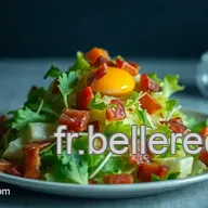 Id&eacute;e de Salade Lyonnaise: Un D&eacute;lice Bistro Facile!