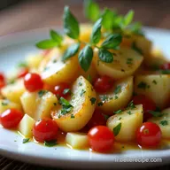 Recette de Salade Fra&icirc;cheur aux Pommes de Terre et Thon L&eacute;g&egrave;re