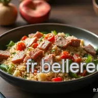 Salade Printani&egrave;re de Quinoa au Lapin: Le Printemps dans l'Assiette!
