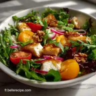 Recette de Salade: Fra&icirc;cheur et Contraste en 15 Min
