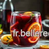Sangria Estivale: Un Go&ucirc;t d'Andalousie Ensoleill&eacute;e