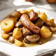 Recette Facile Saucisses Champignonset Pommes Mon Plat dAutomne