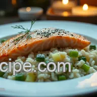 Saumon et risotto : le mariage parfait de saveurs pour votre d&icirc;ner
