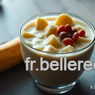 D&eacute;licieux Smoothie Tropical &Eacute;clatant : Un Voyage en C&ocirc;te d'Azur