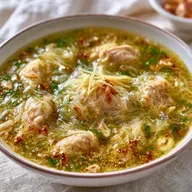 Soupe Chinoise au Poulet en 45 min