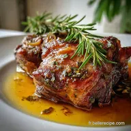 Recette Souris d'Agneau Confite au Miel (4 Servings)