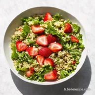 Taboul&eacute; Fraise Boulgour Ma Salade Estivale Facile et Rafra&icirc;chissante