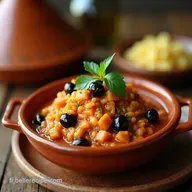 Tajine aux Olives Recette Facile Go&ucirc;t Marocain Authentique