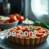 Savourez ma Tarte &agrave; la Moutarde et Tomates: Recette Facile et D&eacute;licieuse