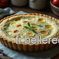 Tarte aux l&eacute;gumes du soleil: Une Recette Proven&ccedil;ale Facile et Savoureuse