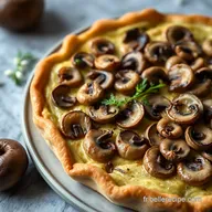Tarte Fine aux Champignons: Ma Cuisine Rapide et Facile Chic!
